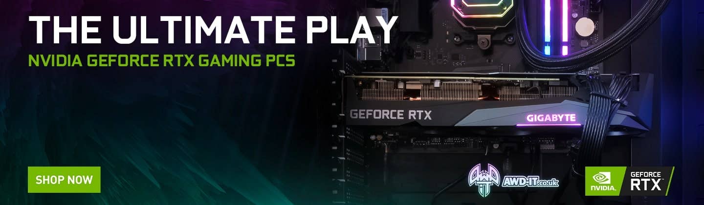 Nvidia Gforce RTX gaming PCs