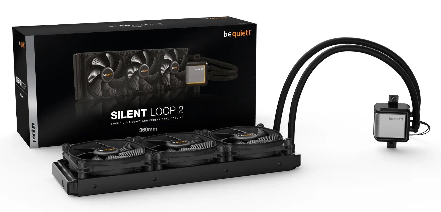 be quiet SILENT LOOP 2 360mm AIO Liquid Cooler BW012