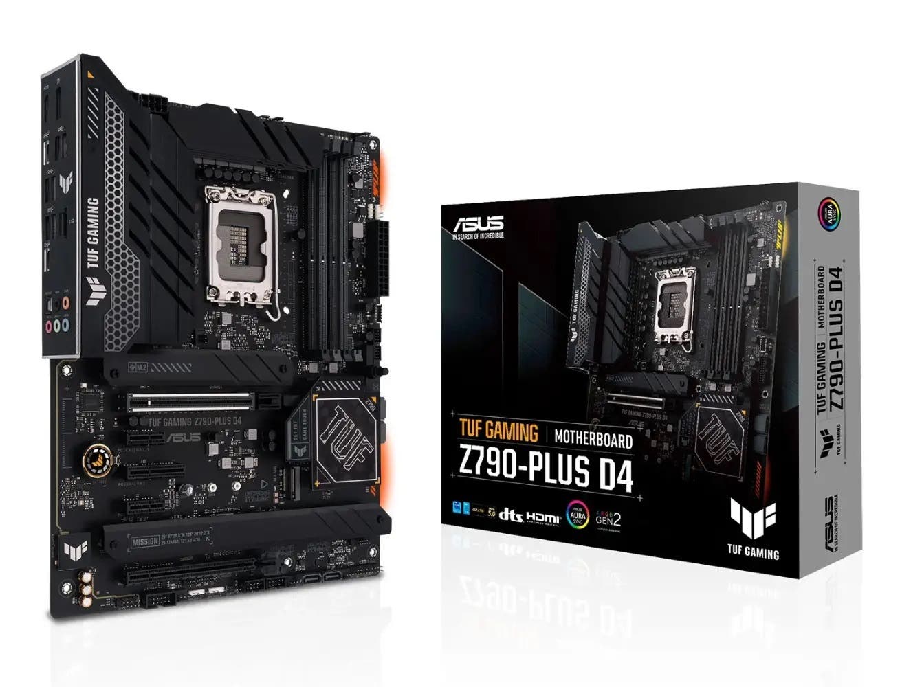 Intel Core i9 13900KF 24 Core 5.8GHz, ASUS TUF GAMING Z790-PLUS D4