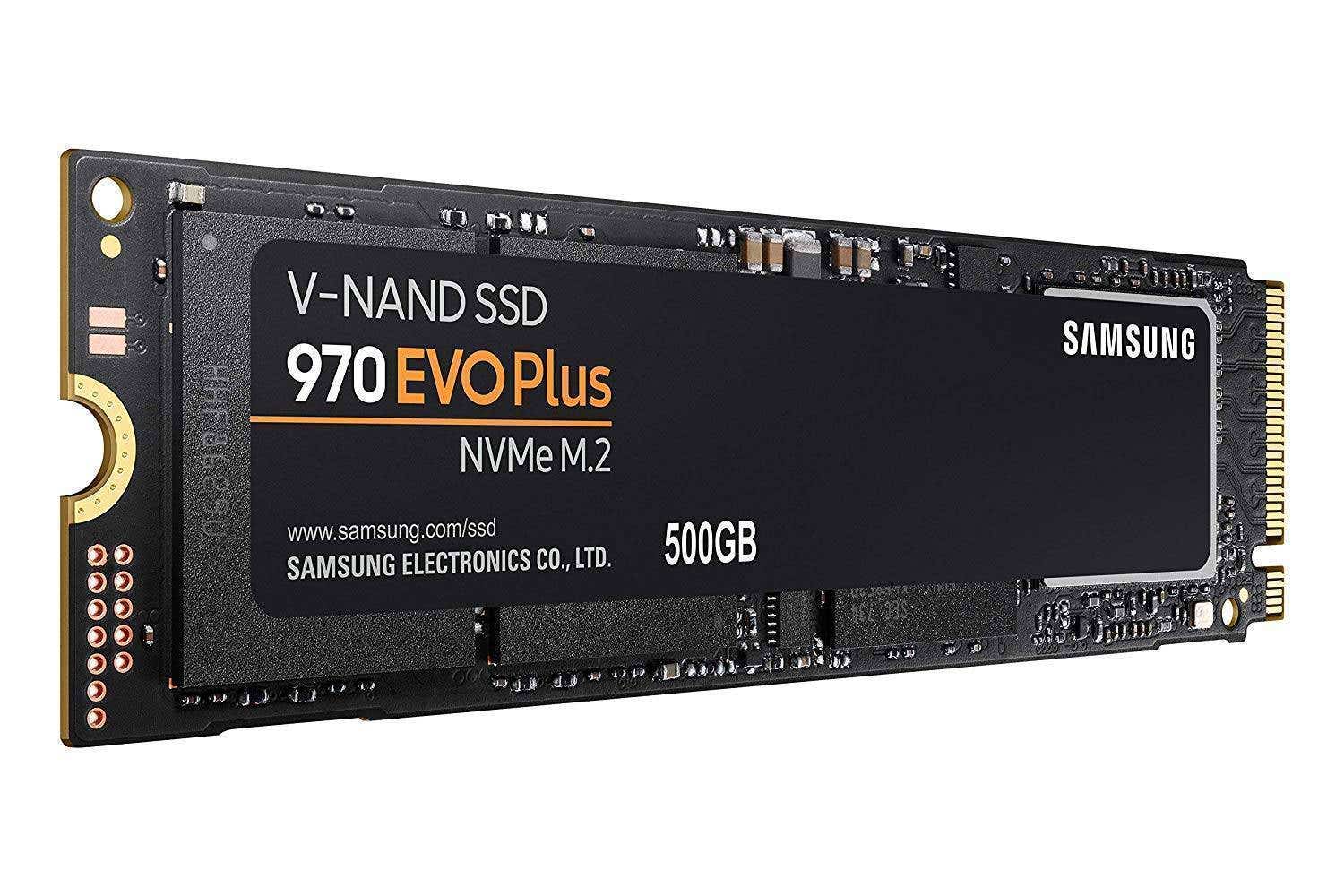 Samsung 970 EVO PLUS NVMe M.2 500GB internal Solid State Drive SSD - MZ-V7S500BW