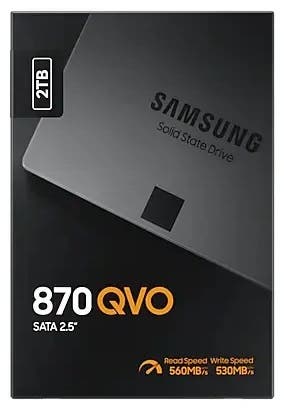 Samsung 870 QVO 2TB Hard Drive - MZ-77Q2T0BW