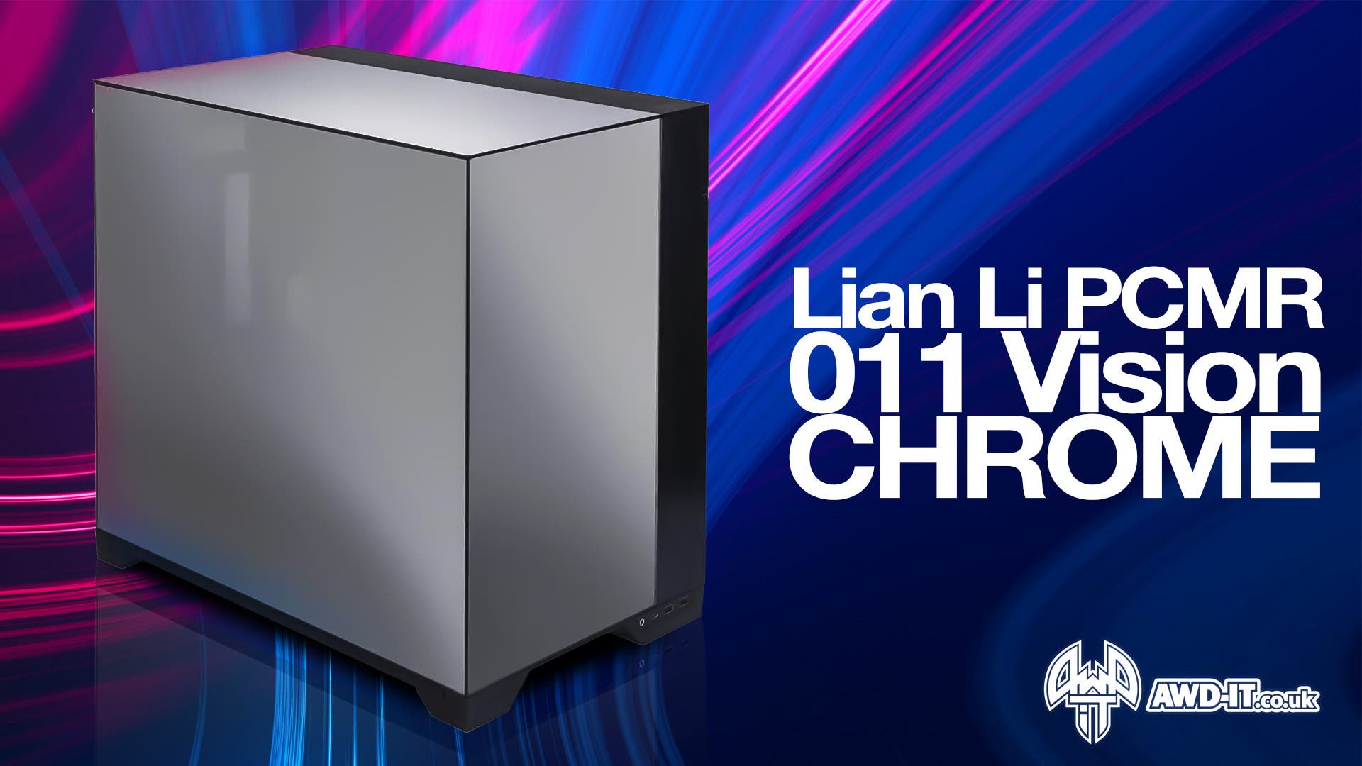 Lian Li O11 Vision CHROME - A PC Made for Colossus 