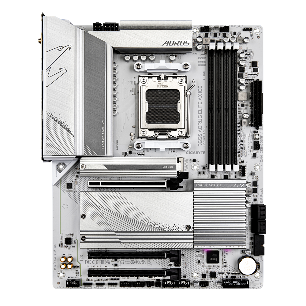 Gigabyte B650 Aorus Elite AX ICE AM5 DDR5 ATX Wifi Motherboard