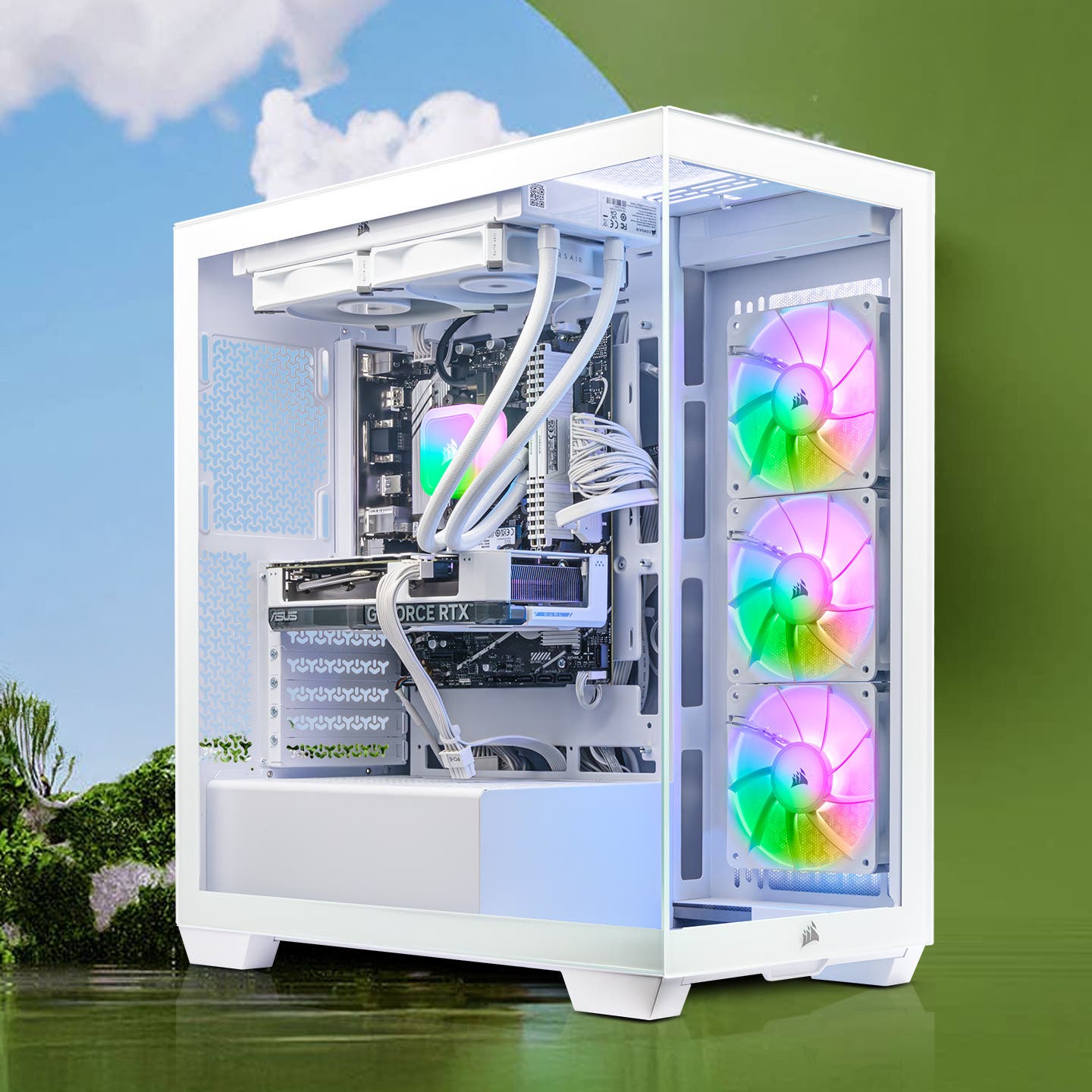 White Gaming PCs