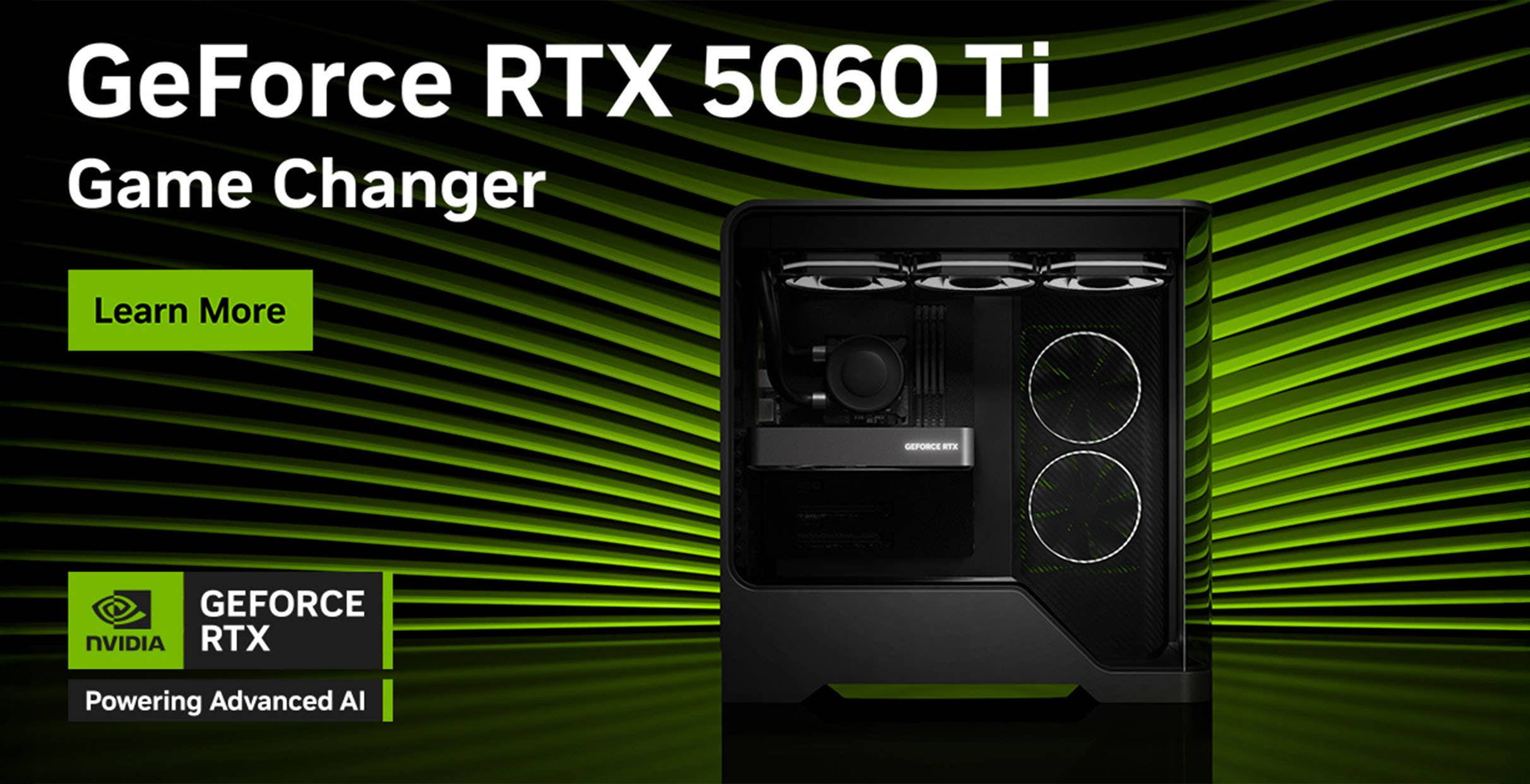 NVIDIA Homepage Banner