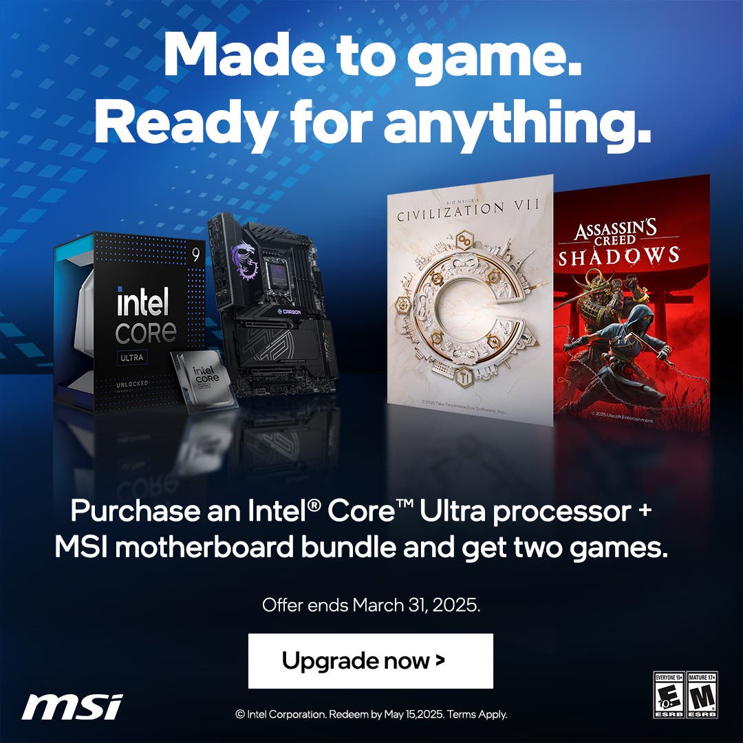 Intel x MSI Promo