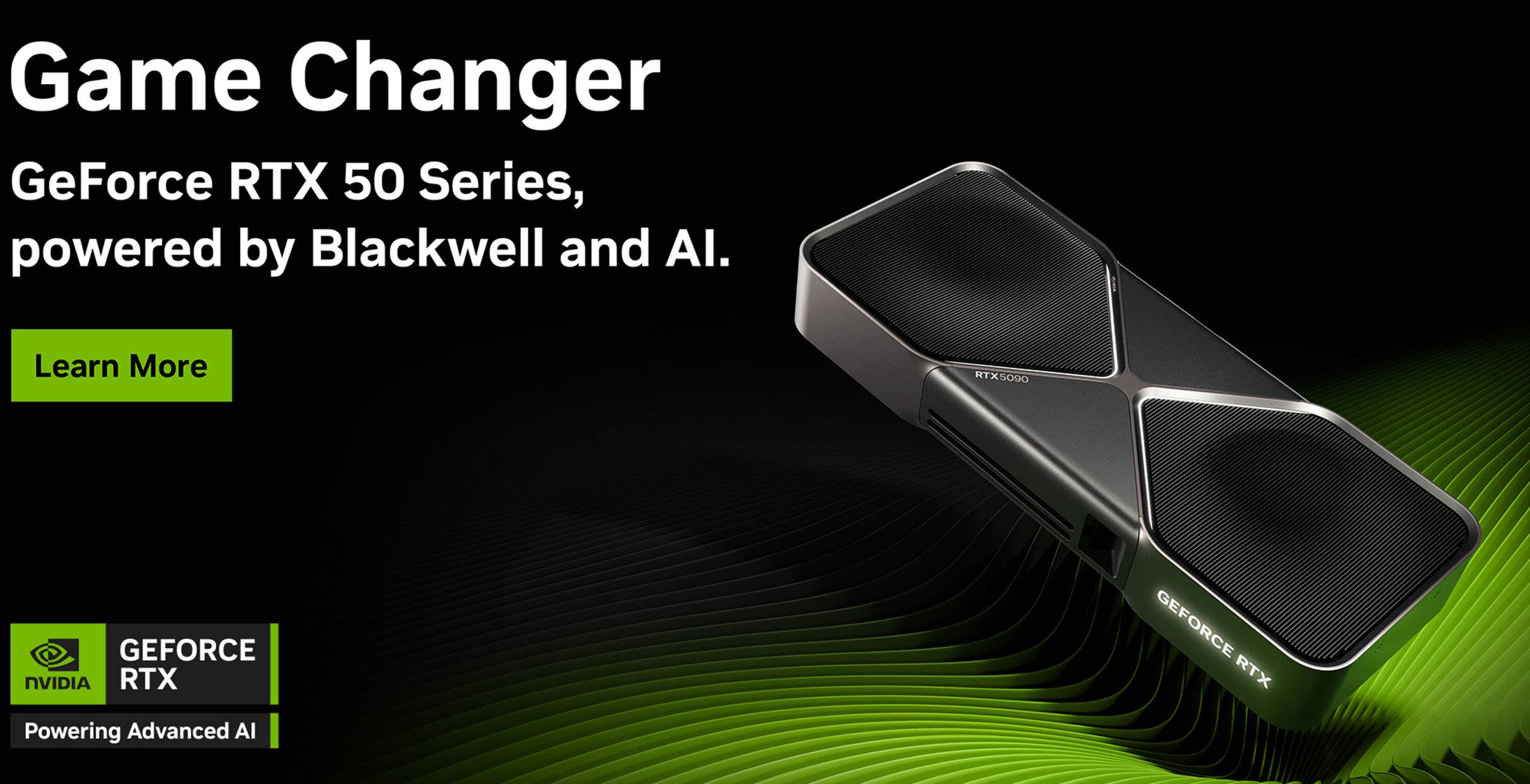 NVIDIA Homepage Banner