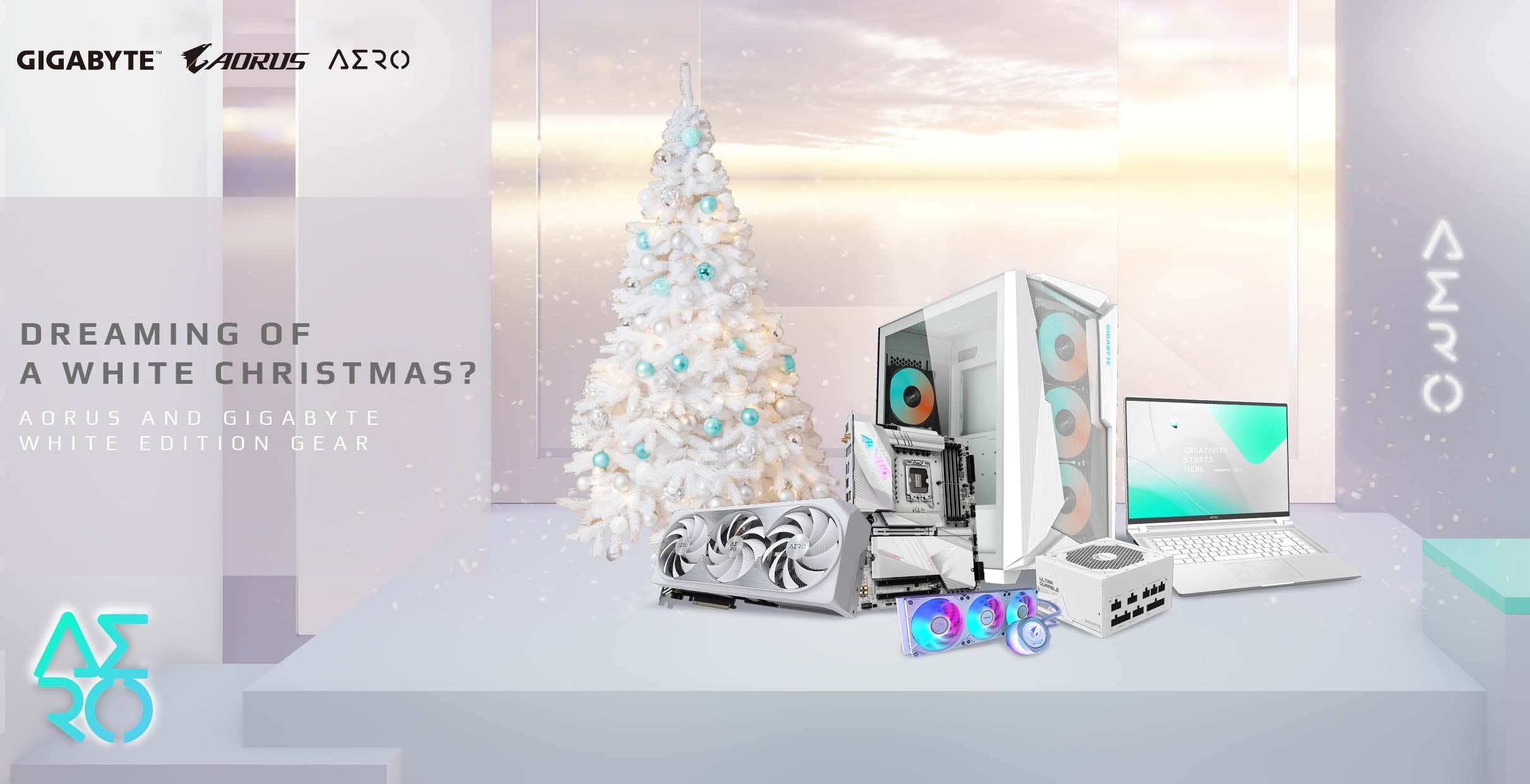 Gigabyte White Christmas