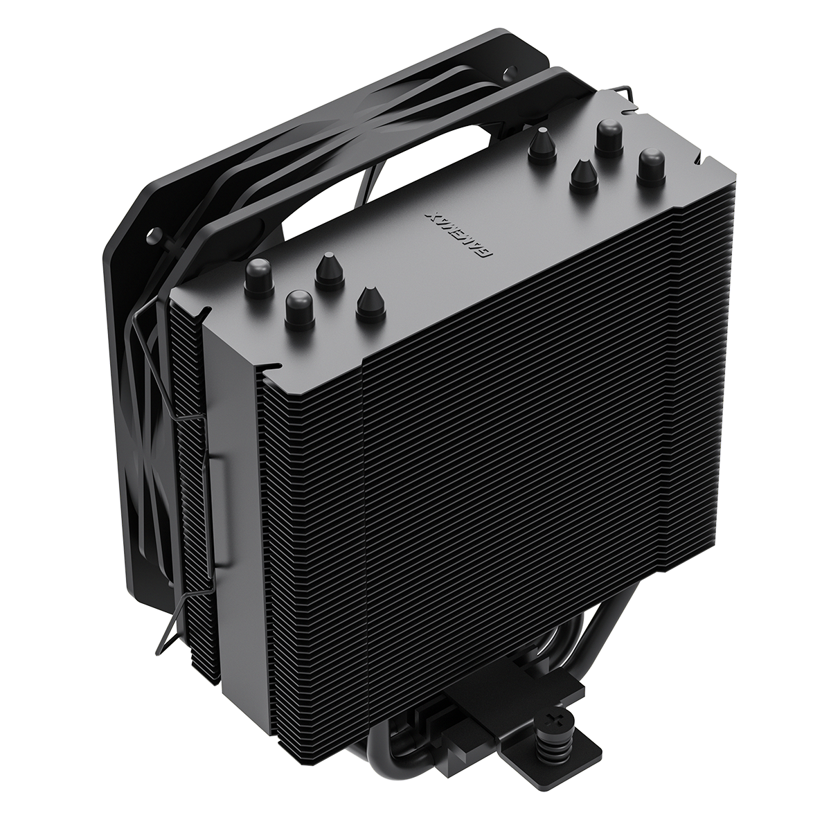 GameMax Sigma 540 - front profile showing multicolour base