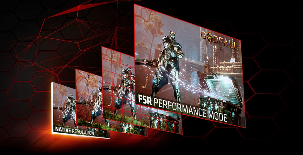 AMD FidelityFX Super Resolution hero image