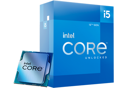 intel core i5 12th gen product with box