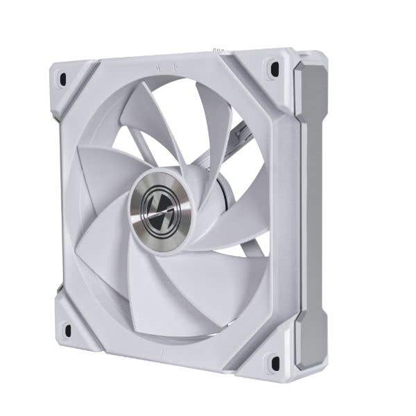 Lian-Li UNI SL120 V2 Reverse Blade Addressable RGB White 120mm Fan Lian-Li UNI SL120 V2 Reverse Blade Addressable RGB White 120mm Fan